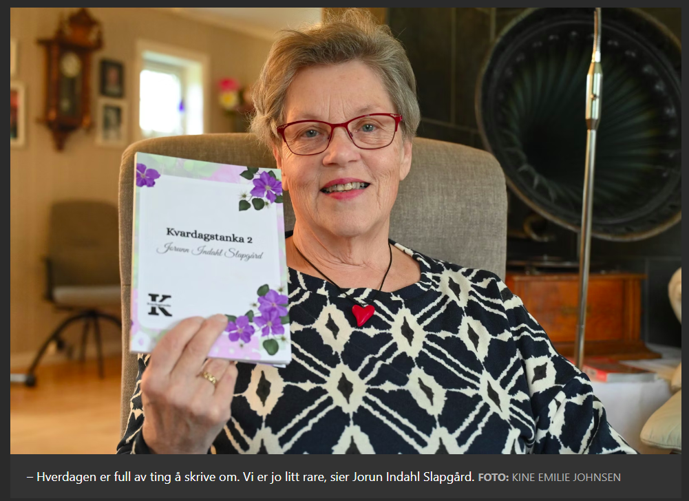 Bok for bestemor Jorunn